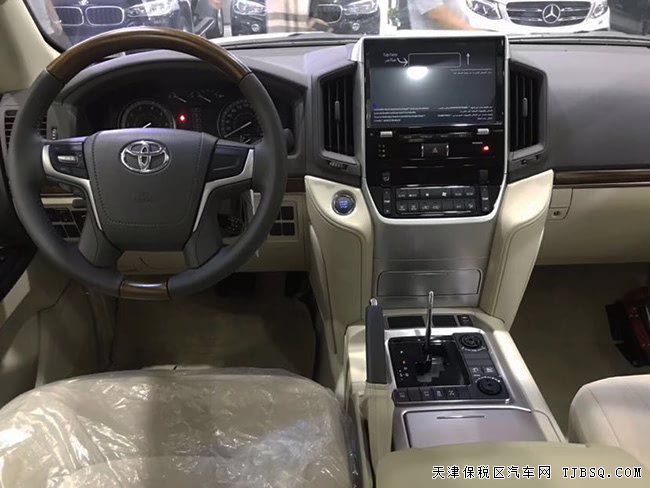 18款丰田酷路泽4600中东版 8气囊/18轮/绞盘现车86.5万