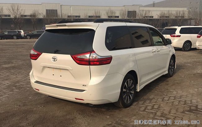 19款丰田塞纳3.5L两驱XLE版 天窗/7座真皮/18轮现车45万