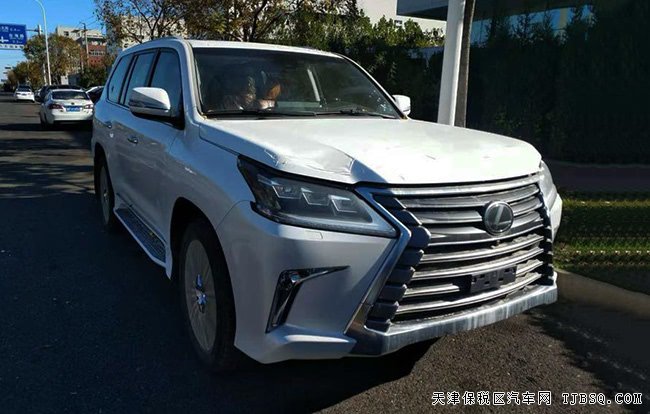 18款雷克萨斯LX570中东铂金版 21轮/雷测/抬显现车147万