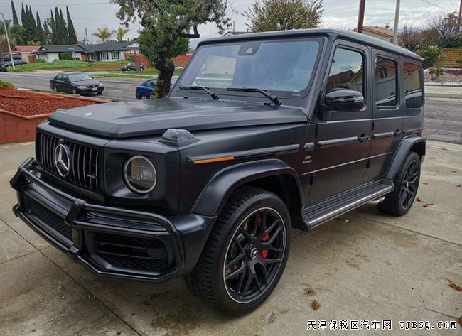 2019款奔驰G63美规版 22AMG轮/停辅包/暗夜包现车295万