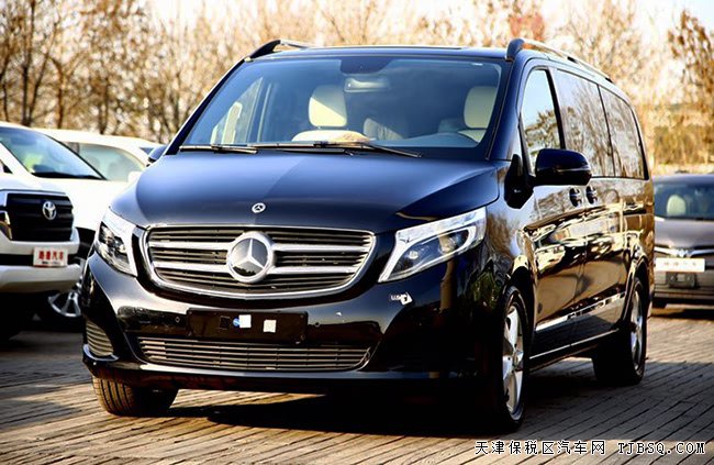 18款奔驰V250中东版改装MPV 航空座椅/17轮现车72万优享