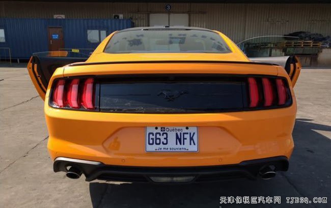 18款福特野马2.3T加规版 101A包/10速/独立后悬现车34万