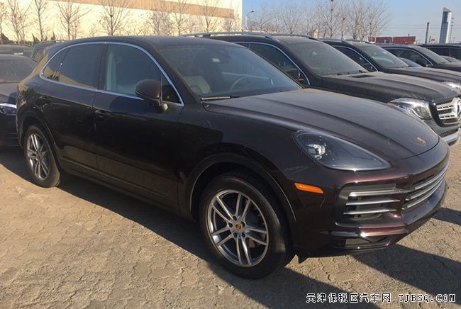 2019款保时捷卡宴3.0T加规版 BOSE/20S轮/全景现车91万