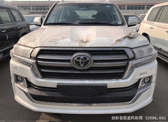 19款丰田酷路泽5700中东版 12气囊/雷测/天窗现车114万