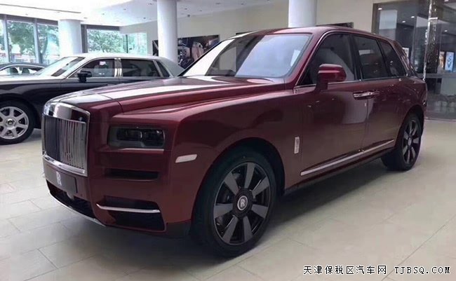 19款劳斯莱斯库里南6.7T加规版 天津港现车热销