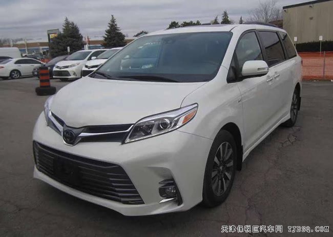 19款丰田塞纳3.5L四驱顶配 雷测/环影/双天窗现车58.5万
