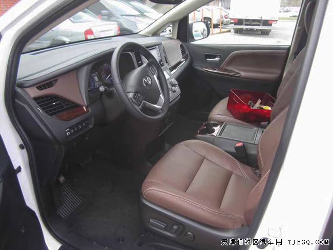 19款丰田塞纳3.5L四驱顶配 雷测/环影/双天窗现车58.5万