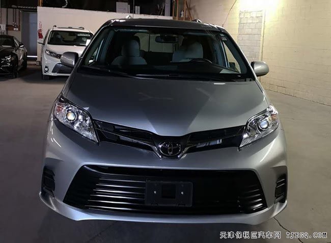 平行进口19款丰田塞纳3.5L四驱 18轮/雷测/7座现车47万