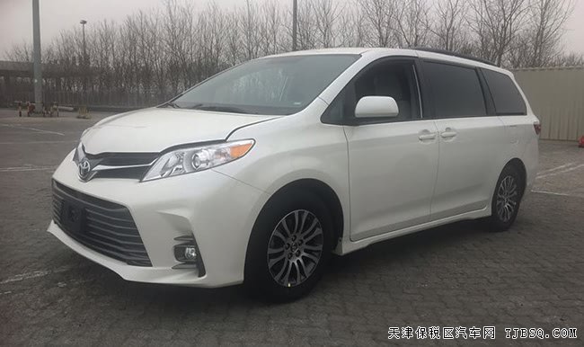 2019款丰田塞纳3.5L两驱XLE版 17轮/7座手续现车42.5万