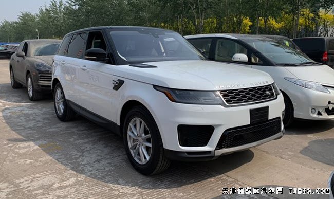 2019款路虎揽胜运动汽油版 全景/驾驶包/撞顶现车80.5万