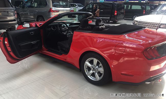 2018款福特野马2.3T加规版 平行进口车敞篷版现车38.5万