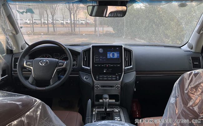 19款丰田酷路泽5700中东版 8座/雷达测距/天窗现车120万