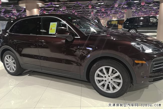 19款保时捷卡宴2.9T加规版 增强豪华包/金属漆现车114万
