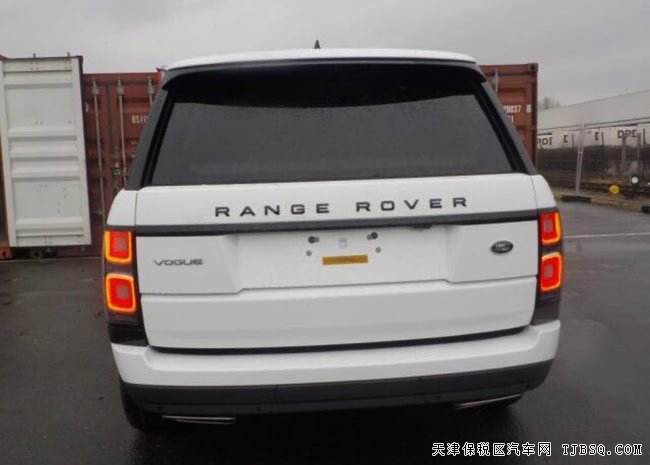 19款路虎揽胜3.0T柴油加长版 21黑轮/矩阵大灯现车124万