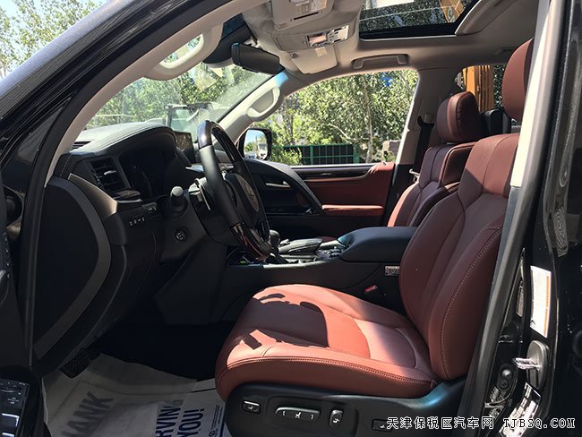 19款雷克萨斯LX570加规版 21轮/雷达测距/抬显现车139万