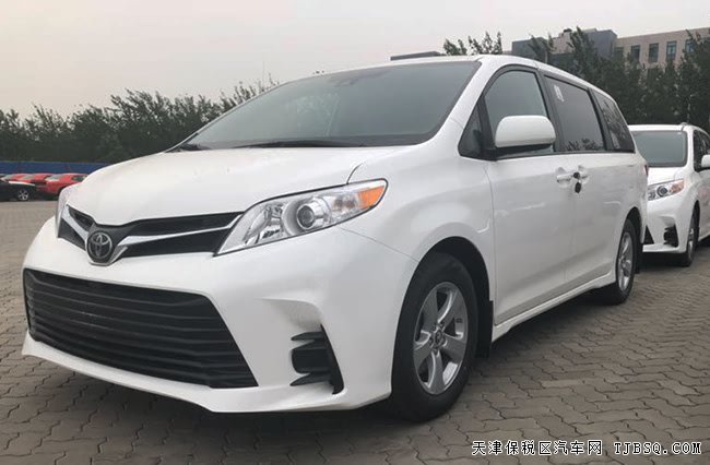 2019款丰田塞纳3.5L两驱版 7座手续/17轮/雷测现车41万