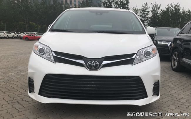 2019款丰田塞纳3.5L两驱版 7座手续/17轮/雷测现车41万