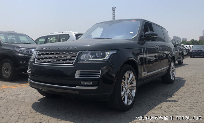 17款路虎揽胜3.0T柴油创世SV版 商务座椅/后娱现车156万