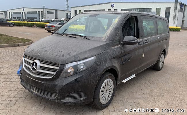 19款奔驰V250中东版加长 17轮/双电动门/金属漆现车46万