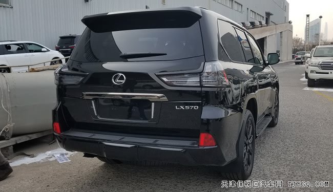 19款雷克萨斯LX570加规版 平行进口黑耀版现车148万优享