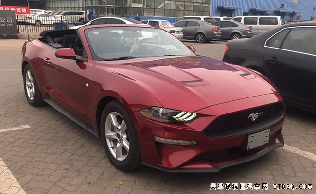18款福特野马2.3T加规版敞篷跑车 平行进口车37.8万劲惠