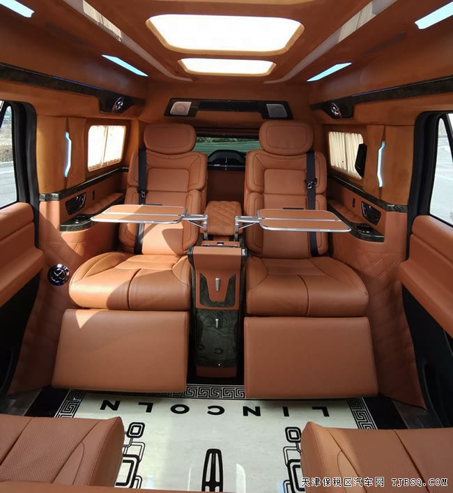 19款林肯领袖一号3.5T美规版 22轮/雷测/环影现车225万