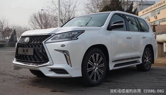 18款雷克萨斯LX570限量版 金属漆/大包围/21轮现车148万
