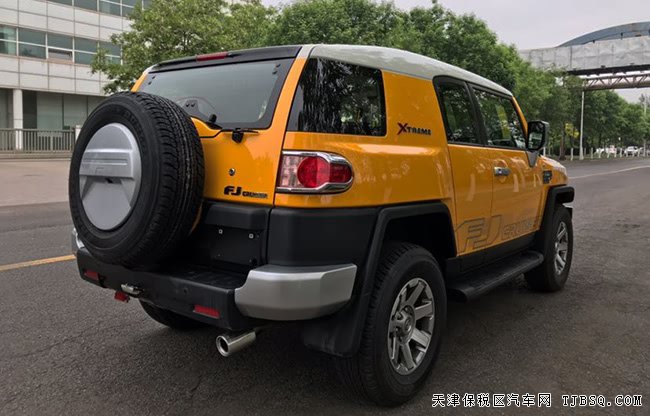 2019款丰田FJ酷路泽中东版 17轮/8气囊/差速锁现车45万