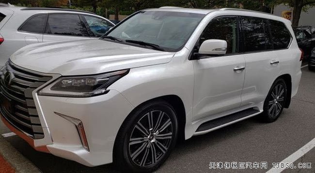 平行进口车19款雷克萨斯LX570加规版 现车绚丽来袭