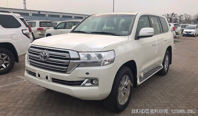 19款丰田酷路泽5700中东版 18轮/遥启/天窗现车100.8万