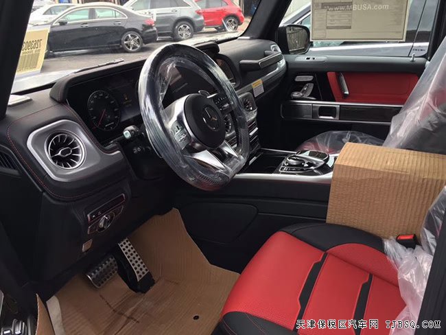 19款奔驰G63美规版 22AMG轮/宽屏/碳纤维内饰现车288万