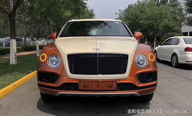 19款宾利添越4.0T汽油版 22轮/小桌板/旅行包现车335万