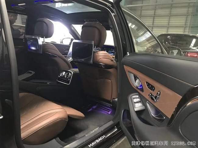 19款奔驰迈巴赫S650墨西哥版 4座/夜视/小桌板现车275万