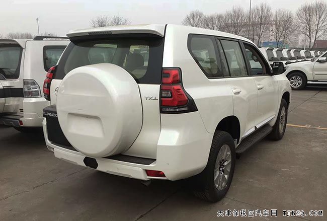 19款丰田普拉多2700中东版 18轮/天窗/后挂备胎现车45万