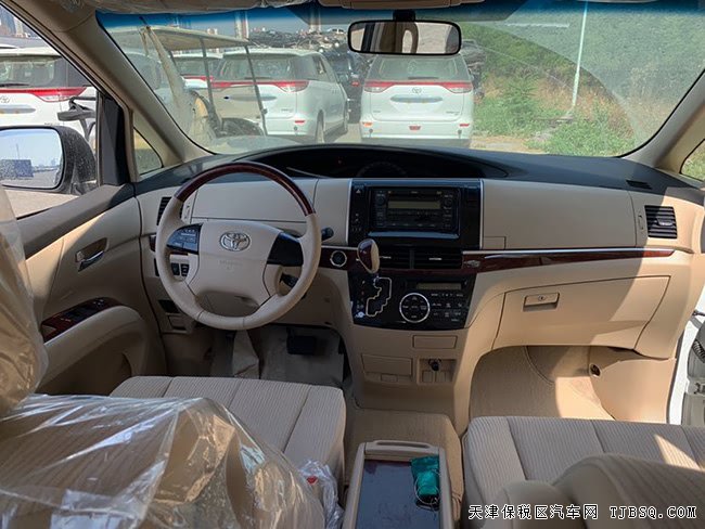 19款丰田普瑞维亚2.4L中东版 17轮/双天窗/7座现车36万