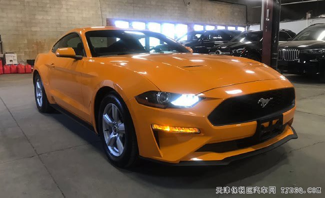 平行进口19款福特野马2.3T加规版 17轮/氙灯现车28.8万