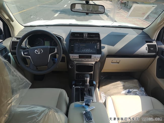 19款丰田普拉多4000中东版 18轮/真皮/天窗现车57.5万