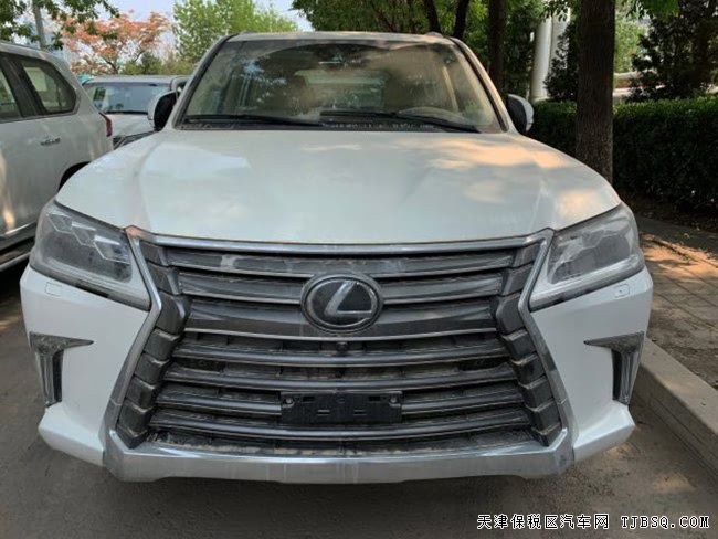 19款雷克萨斯LX570中东版铂金 21轮/金属漆现车148.5万