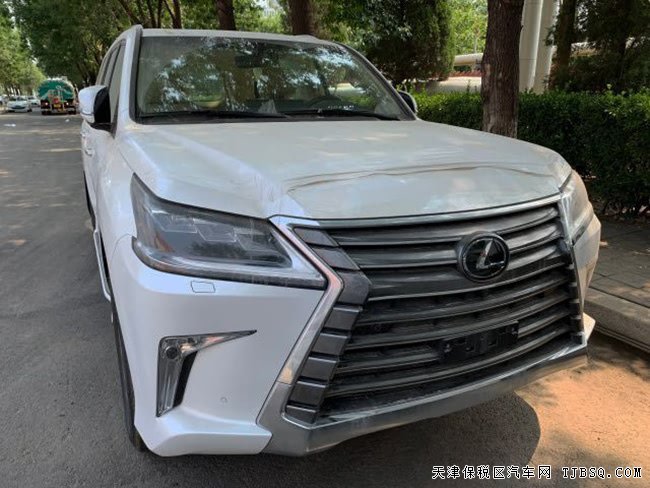 19款雷克萨斯LX570中东版铂金 21轮/金属漆现车148.5万