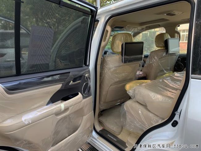 19款雷克萨斯LX570中东版铂金 21轮/金属漆现车148.5万