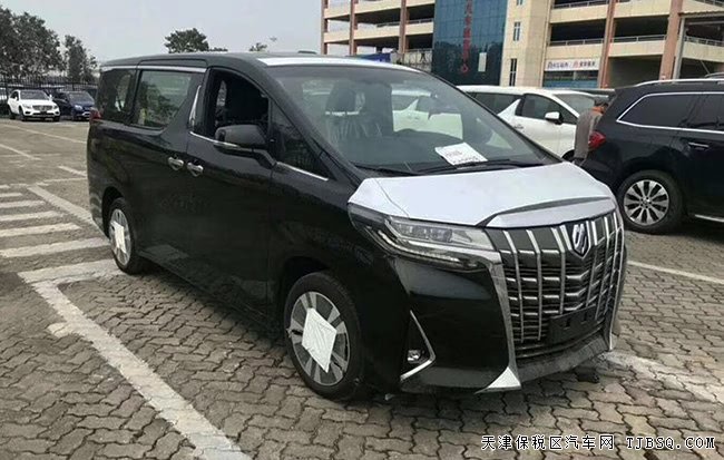 19款丰田埃尔法3.5L台湾版 航空座椅/18轮现车104.5万