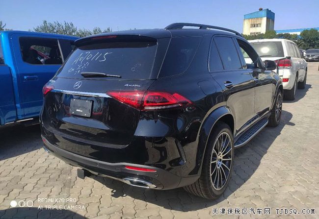20款奔驰GLE350加规版 DP1/暗夜外观包/21轮现车72.5万