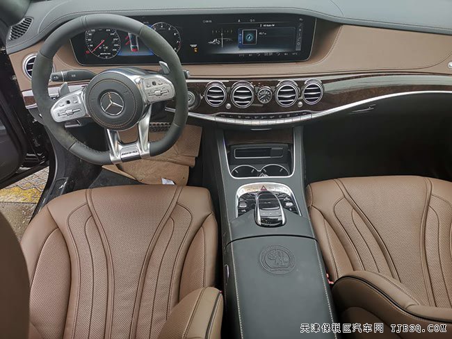 19款奔驰S63AMG加规版 20轮/夜视/行政座椅包现车216万