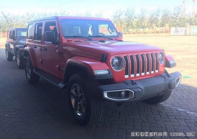 2019款JEEP牧马人撒哈拉 寒冷包/灯包/安全包现车45万