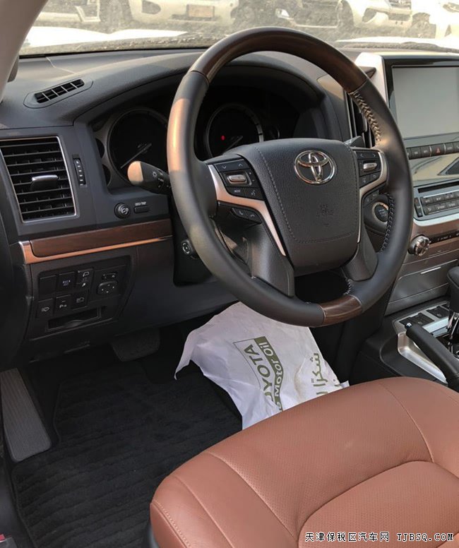 19款丰田酷路泽5700中东版 后娱/雷测/环影现车118.8万