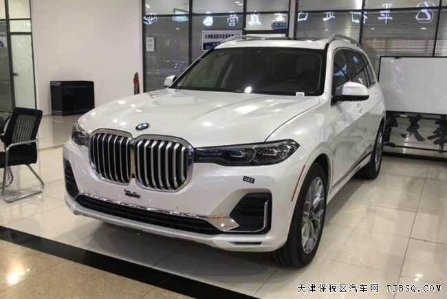 2019款宝马X7美规版 美利奴棱形真皮/21轮/全景现车83万