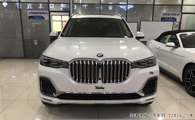 2019款宝马X7美规版 美利奴棱形真皮/21轮/全景现车83万