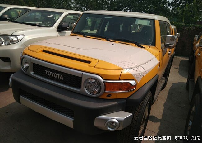 19款丰田FJ酷路泽4.0L中东版 8气囊/双差速锁现车45.5万