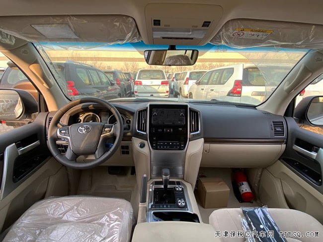 20款丰田酷路泽5700中东版 18轮/8气囊/前小杠现车104万