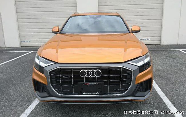平行进口19款奥迪Q8加规版 Sline/22轮/环影现车73.8万
